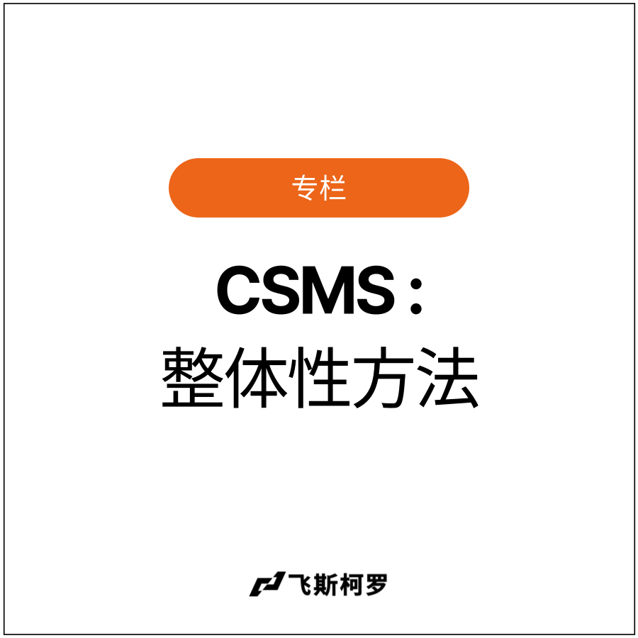 [专栏] 汽车网络安全法规应对策略(网络安全管理体系, CSMS) : 整体性方法
